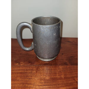 Vintage Wilton Armetale Pewter Tankard Mug USA Made Rustic Beer Cup